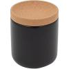 image:imageCeramic and Cork Breathable Garlic Keeper to Allow Air Flor for Freshness Stackable Space Saving Cork Lid Natural Cork and Red CeramicBlack