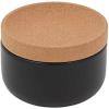 image:imageKamenstein Ceramic and Cork Salt Pig with Easy Lift Lid for Easy Access BlackBlack