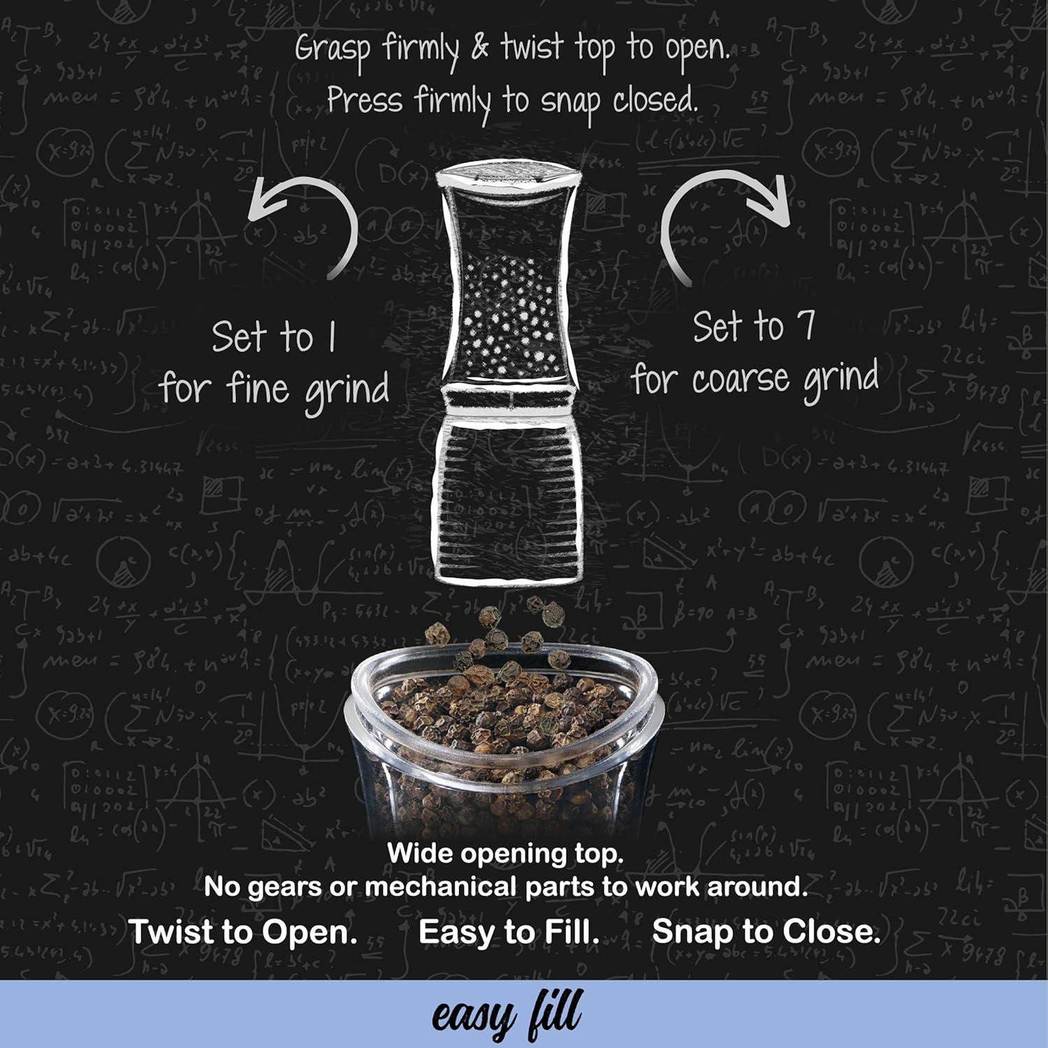 image:imageKamenstein 5221297 Smart Mill Pepper Grinder Standard Stainless SteelSmart Mill
