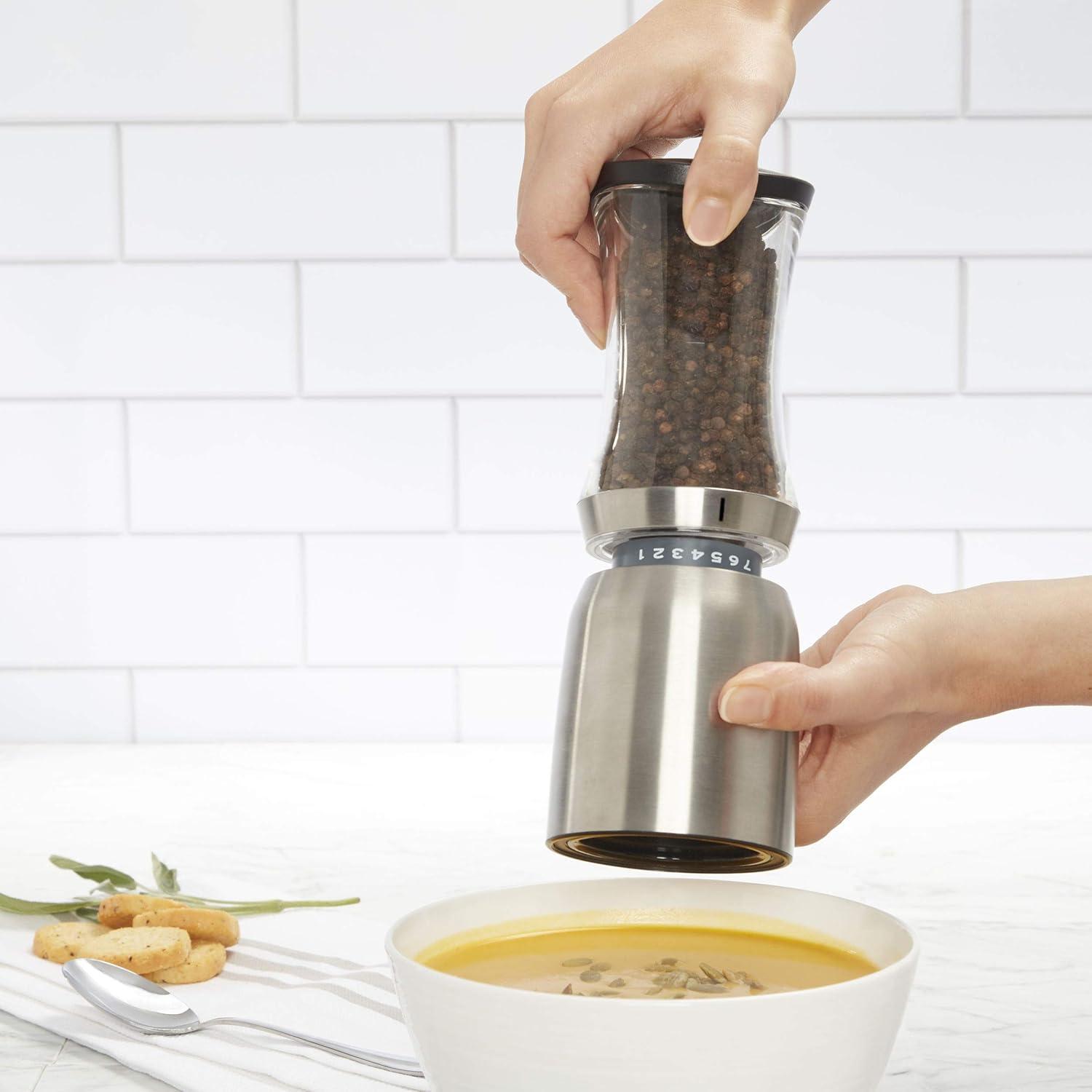 image:imageKamenstein 5221297 Smart Mill Pepper Grinder Standard Stainless SteelSmart Mill