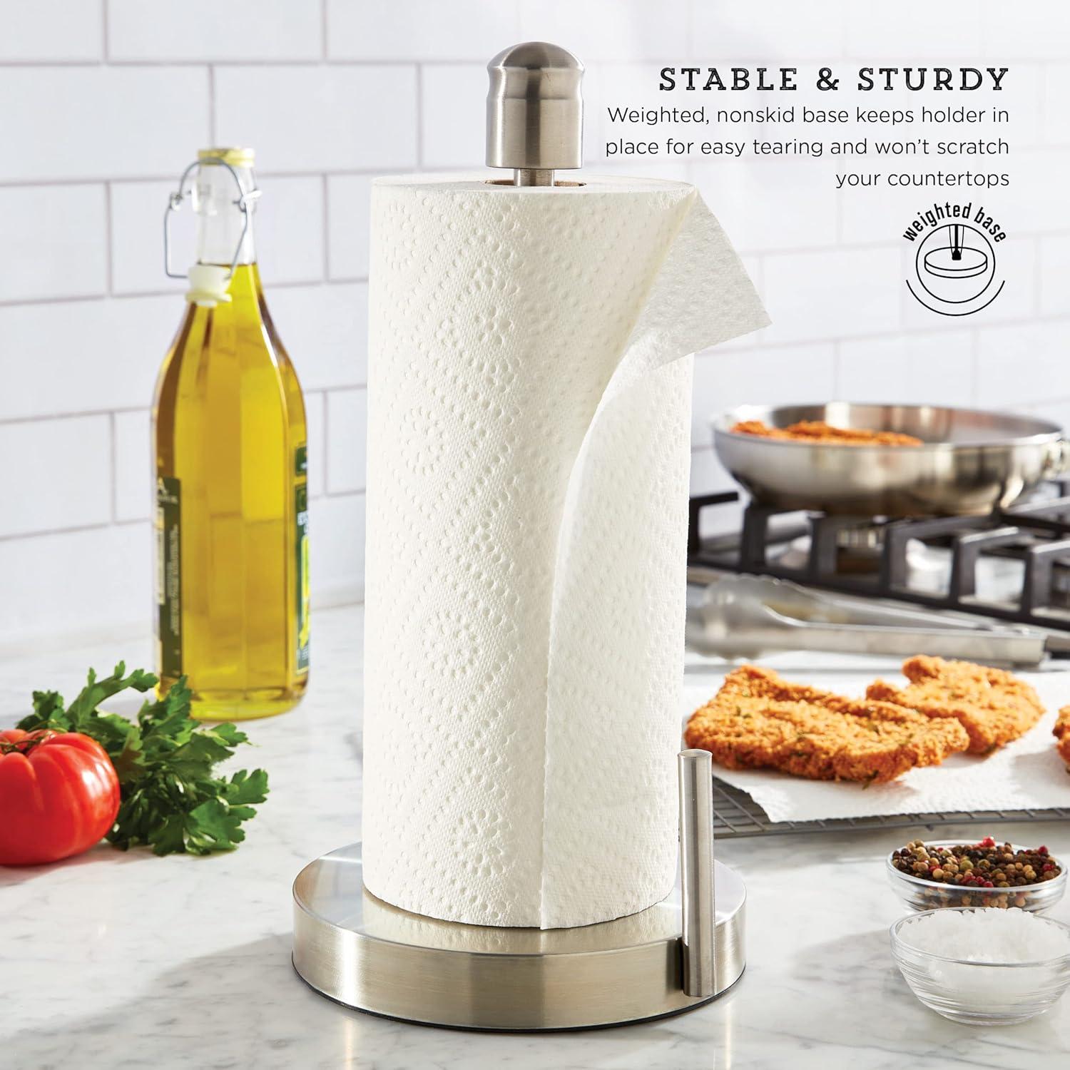 image:imageKamenstein Perfect Tear Paper Towel Holder 13Inch Silver