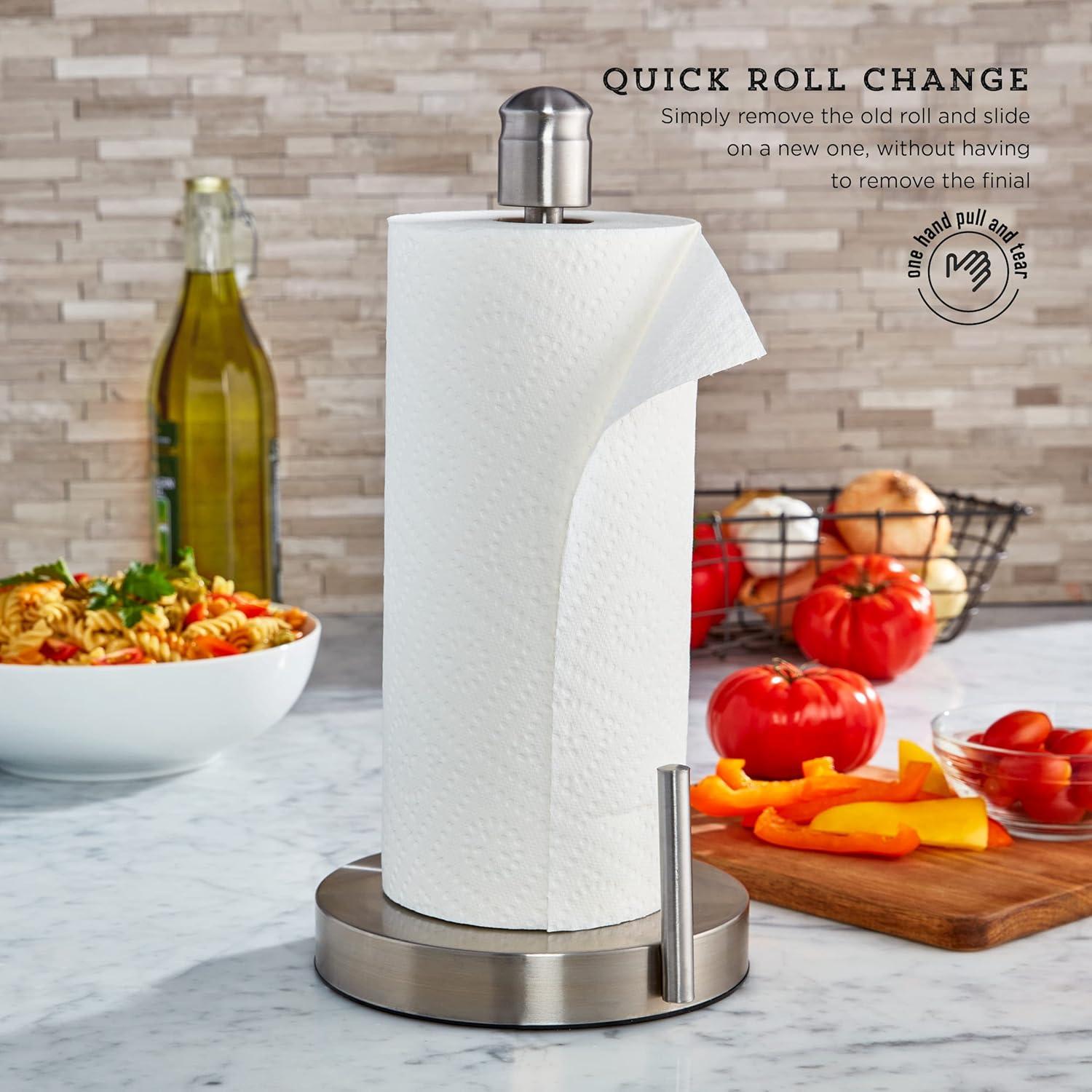 image:imageKamenstein Perfect Tear Paper Towel Holder 13Inch Silver