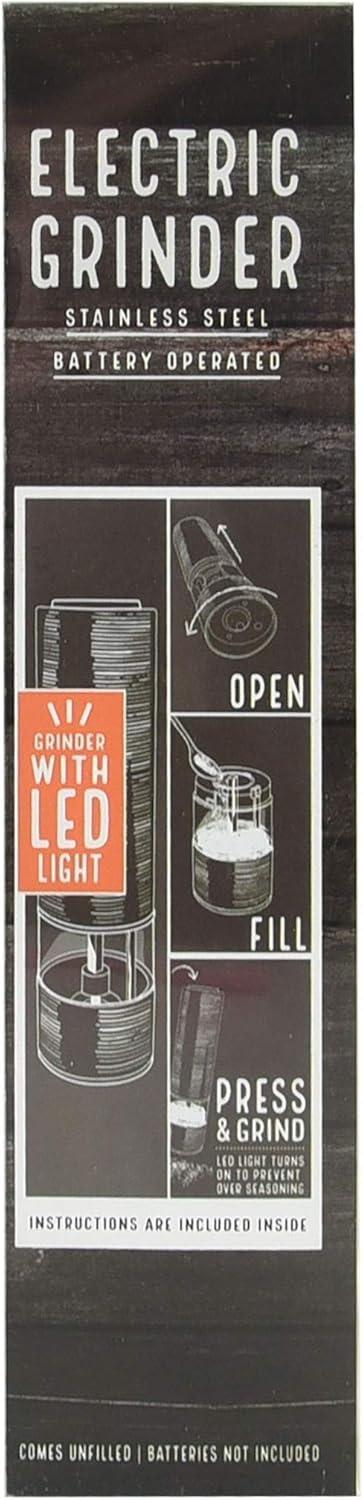 image:imageKamenstein Unfilled Battery Operated Grinder with Light 9inch Assorted 1 Count Pack of 11 Count Pack of 1