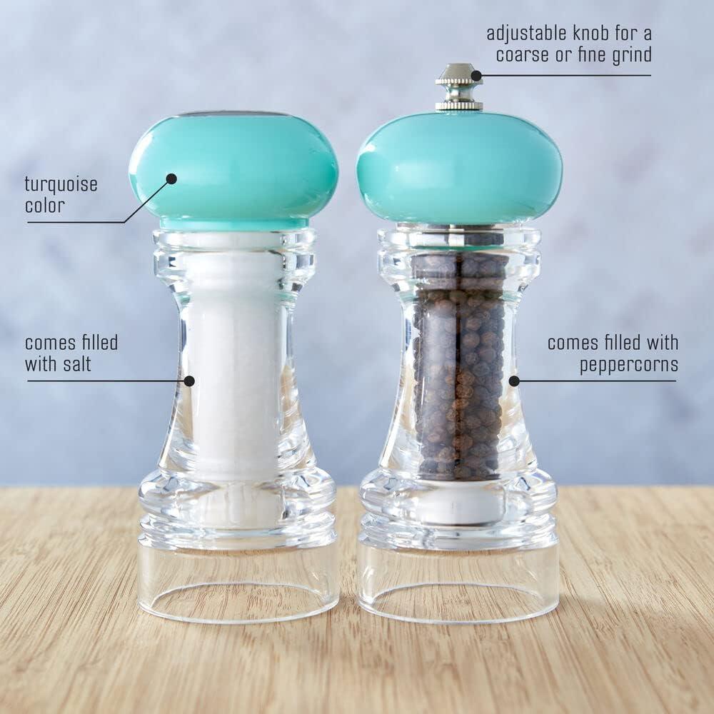image:imageKamenstein Unfilled Salt Shaker and Pepper Mill 5inch Assorted