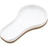 image:imageKamenstein Ceramic and Cork Spoon Rest for Kitchen Counter and Stovetop Protection from Spills and Scratches natural cork and white ceramicWhite