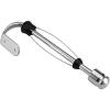 image:imageKamenstein Perfect Tear Wall Mount Paper Towel Holder Patented Design for OneHanded Use Rounded Finial 14Inch Brushed Silver Metal FinishSilver  Rounded Finial