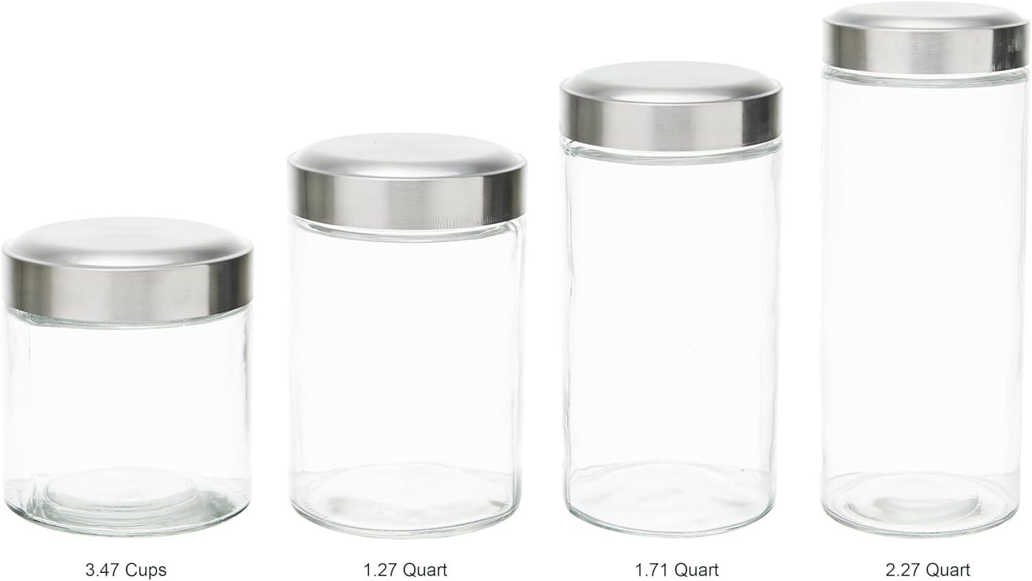 image:imageKamenstein Glass Canisters Set of 4