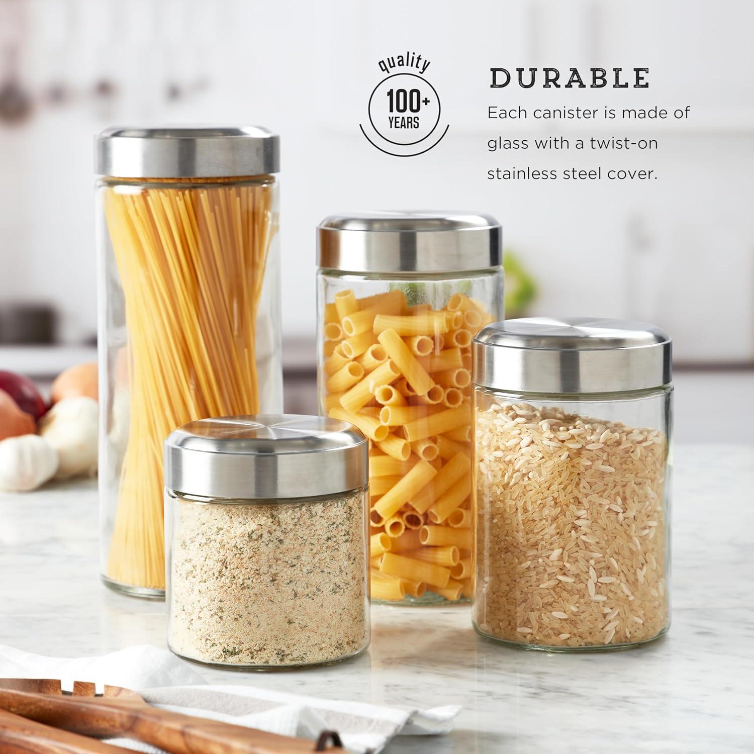 image:imageKamenstein Glass Canisters Set of 4