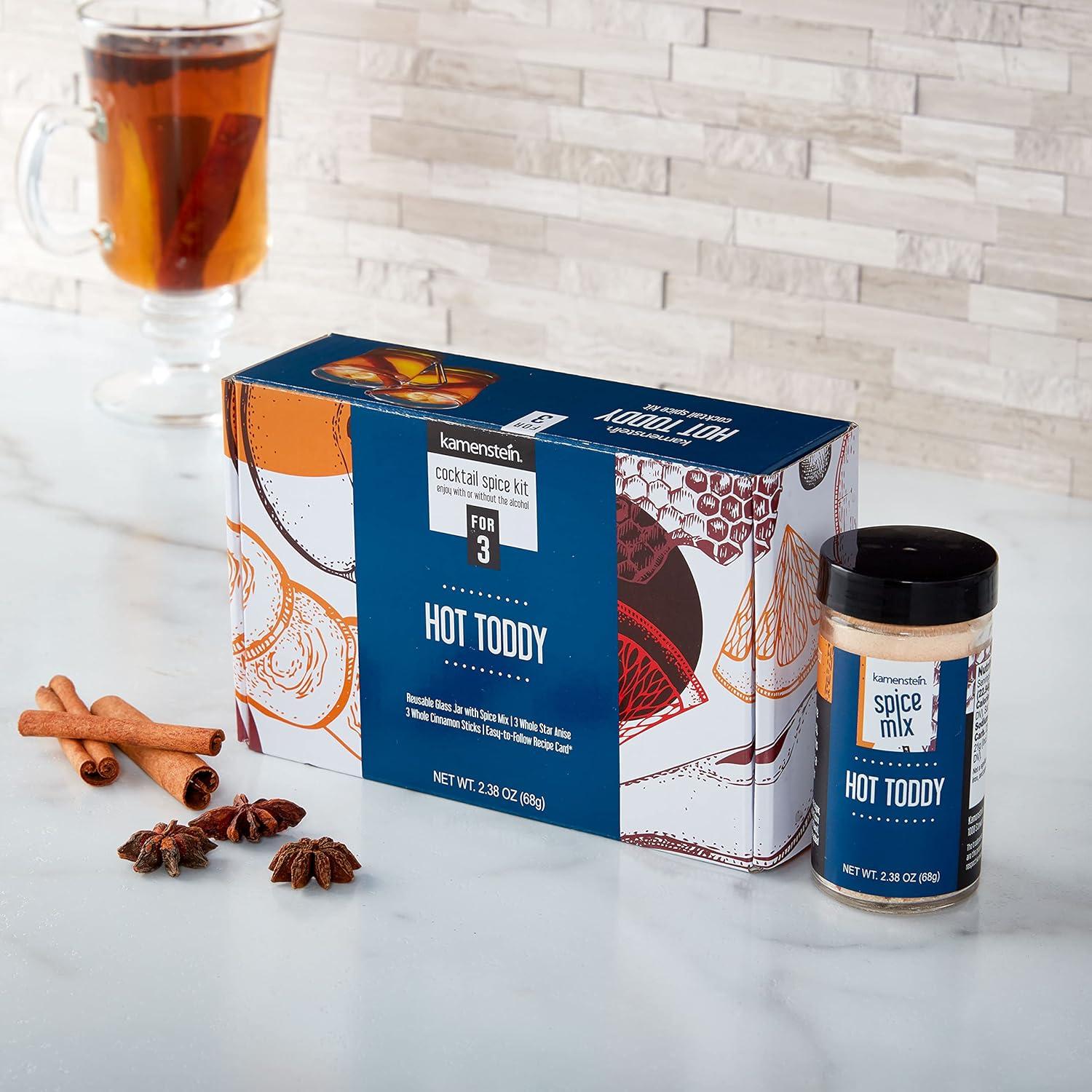 image:imageKamenstein Mulled Wine Cocktail Set Giftbox Includes Everyting to Make the Perfect Seasonal for 12 Servings Pre Measured Spices Gift Holiday Entertaining or Hosting 675 x 425 x 2InchHot Toddy
