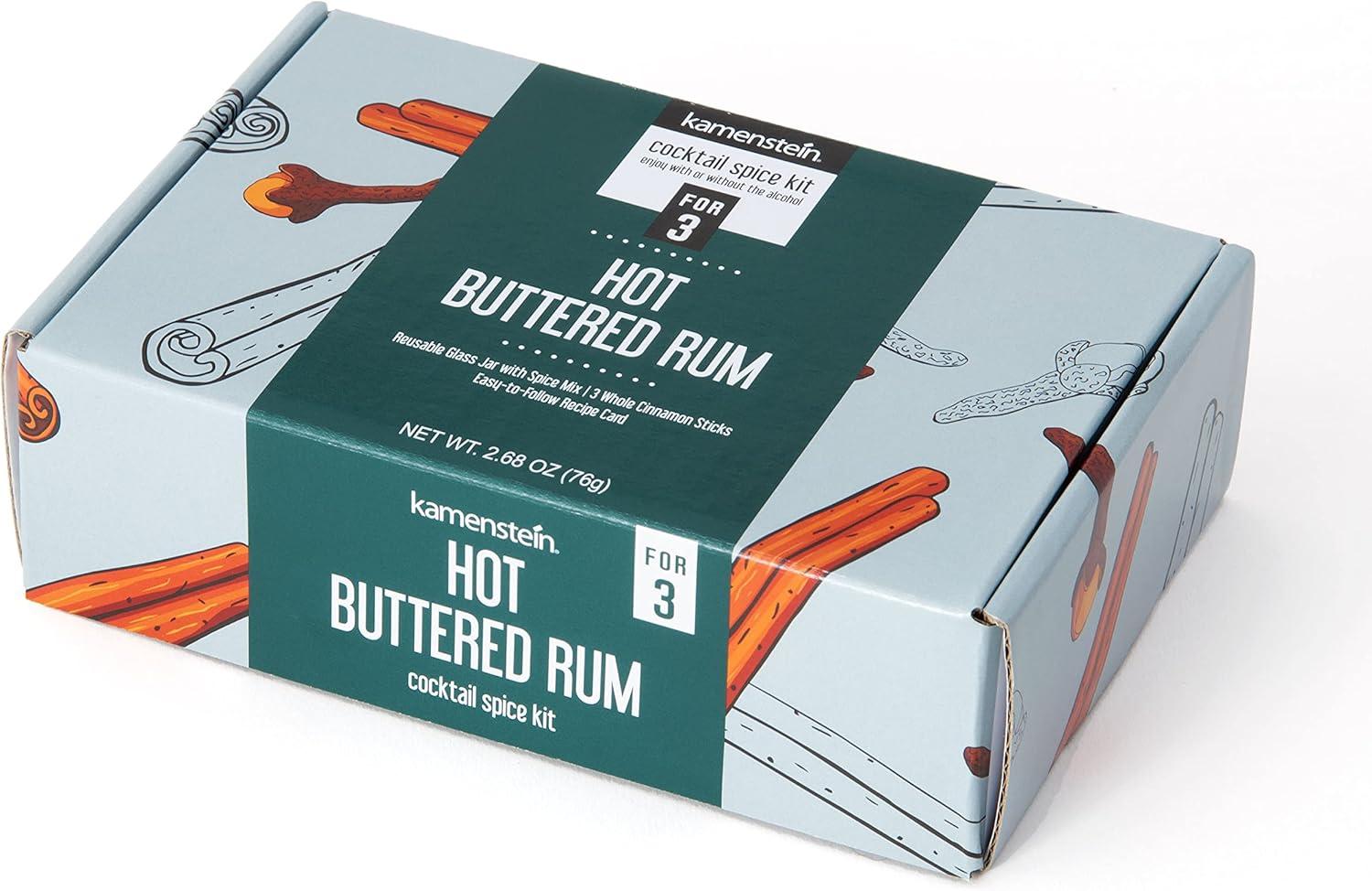 image:imageKamenstein Mulled Wine Cocktail Set Giftbox Includes Everyting to Make the Perfect Seasonal for 12 Servings Pre Measured Spices Gift Holiday Entertaining or Hosting 675 x 425 x 2InchHot Buttered
