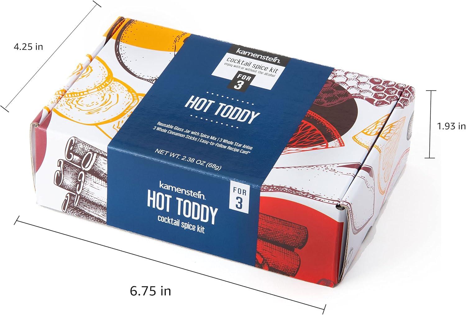 image:imageKamenstein Mulled Wine Cocktail Set Giftbox Includes Everyting to Make the Perfect Seasonal for 12 Servings Pre Measured Spices Gift Holiday Entertaining or Hosting 675 x 425 x 2InchHot Toddy