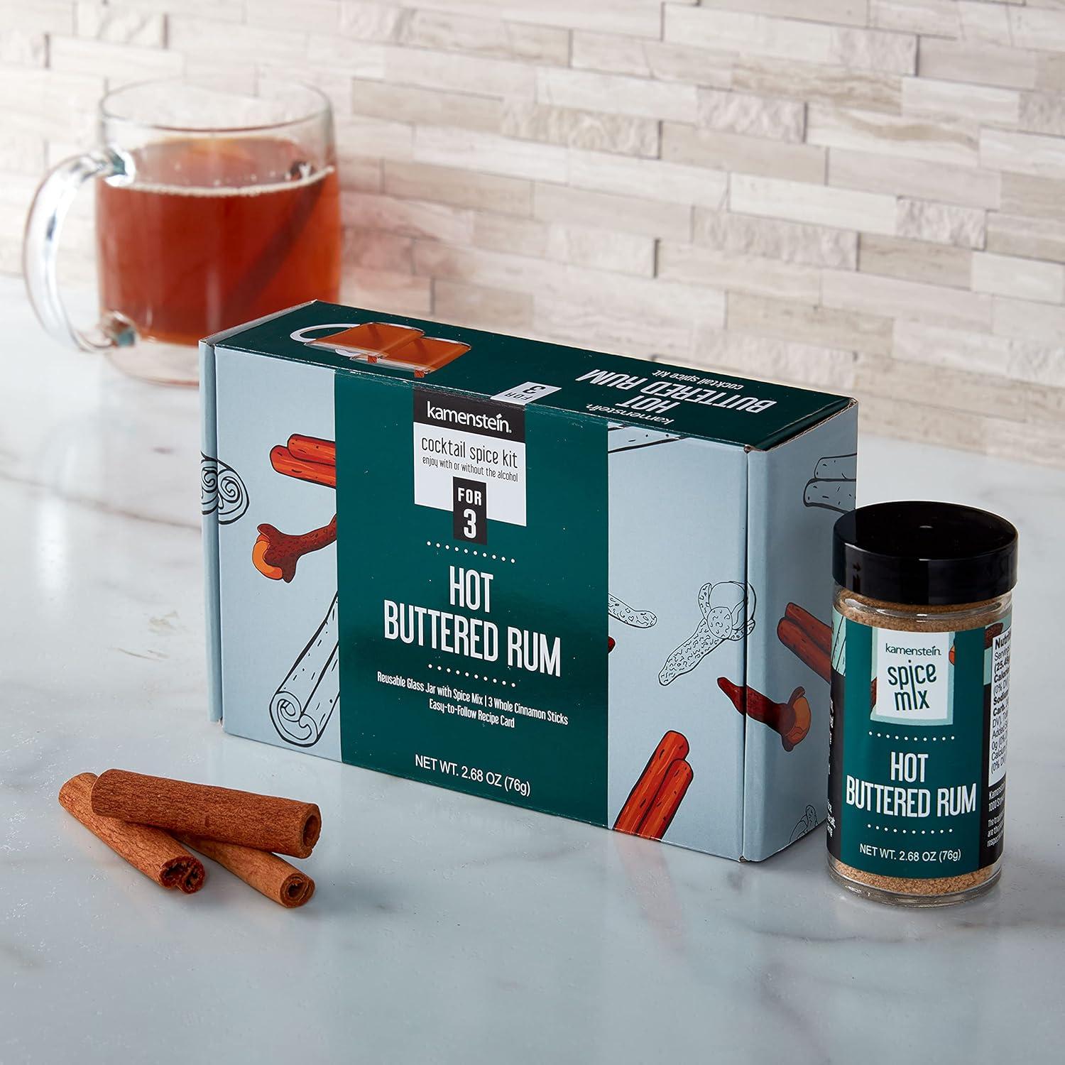 image:imageKamenstein Mulled Wine Cocktail Set Giftbox Includes Everyting to Make the Perfect Seasonal for 12 Servings Pre Measured Spices Gift Holiday Entertaining or Hosting 675 x 425 x 2InchHot Buttered