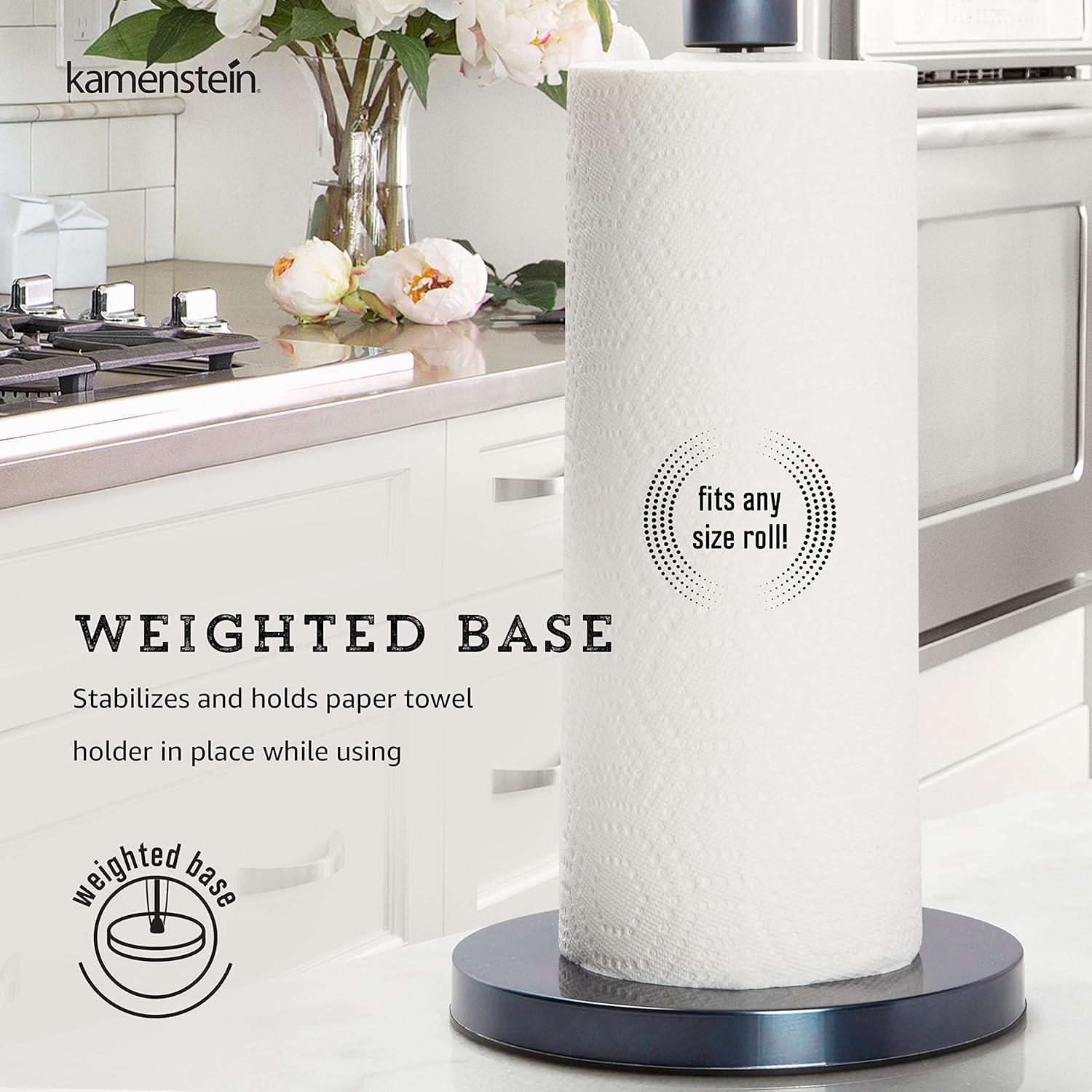 image:imageKamenstein Perfect Tear Paper Towel Holder 13inch Blue 2